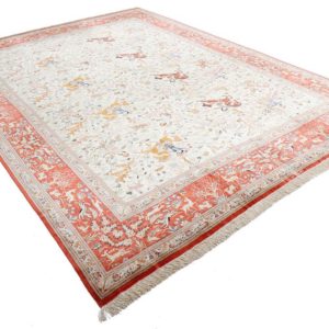 tapis ghoum 400 cm x 300 cm motif chasse