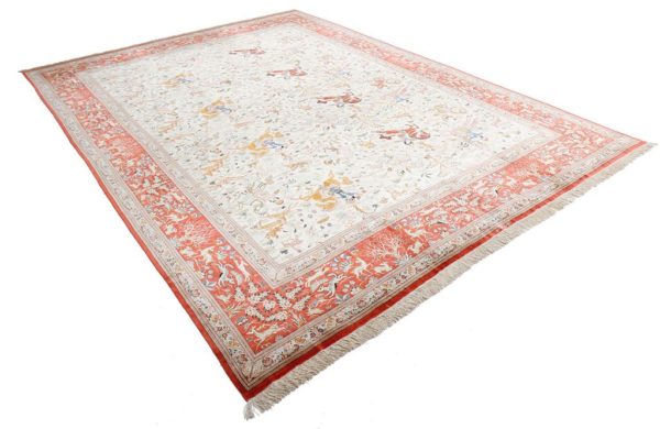 tapis ghoum 400 cm x 300 cm motif chasse