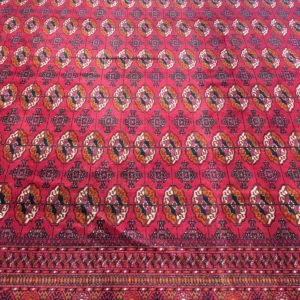 grand tapis classique boukhara rouge ouzbekistan