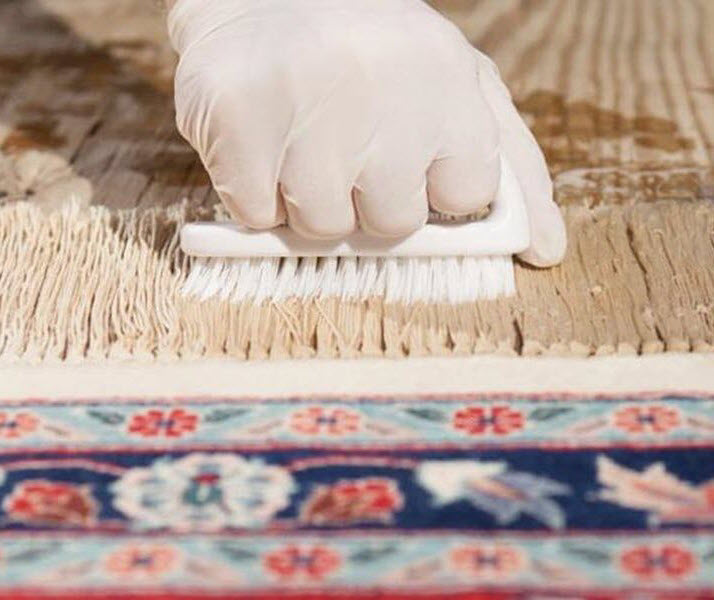 Nettoyage professionnel de tapis d'orient