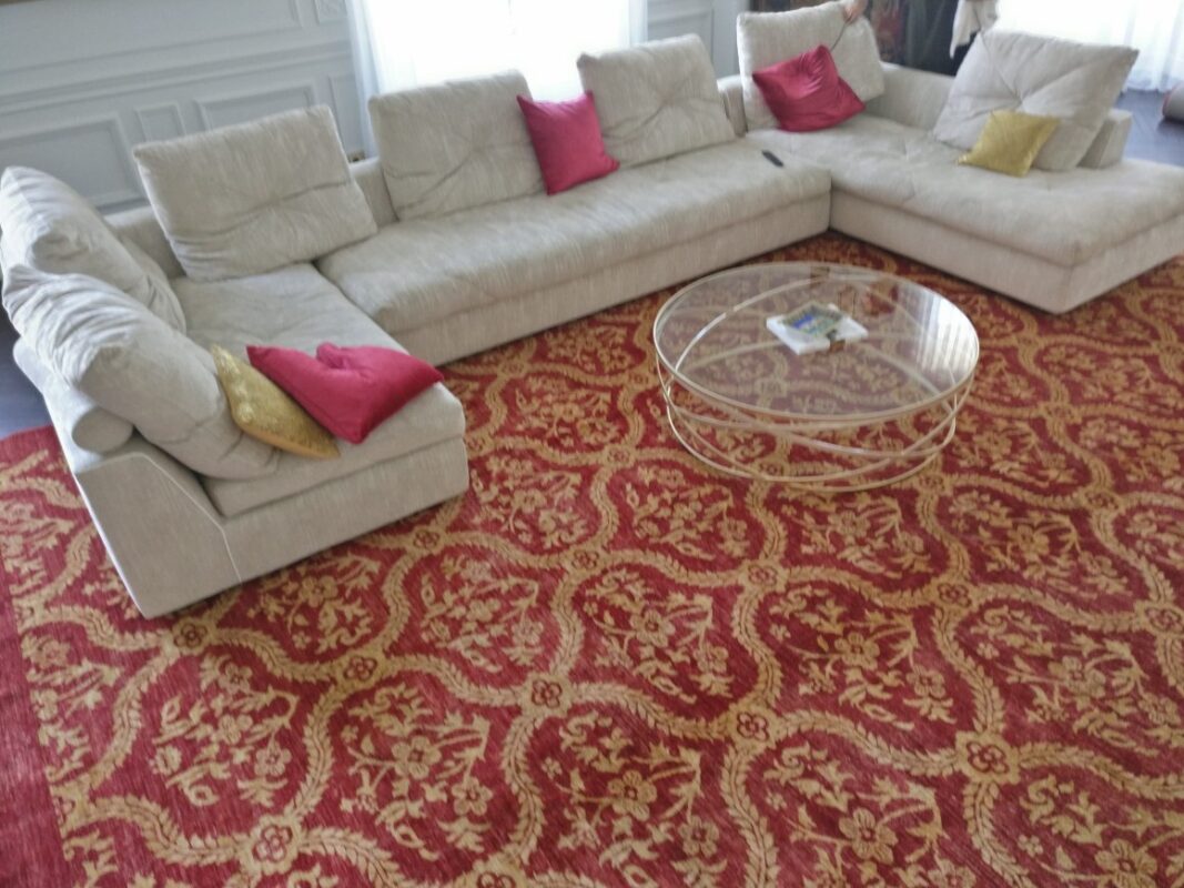 inspiration tapis moderne transitionnel interieur