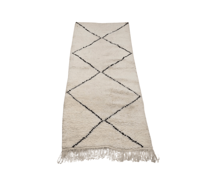 Tapis berbère Beni Ouarain format couloir - Ayta