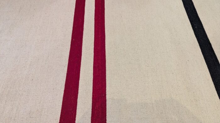 Kilim Moderne Noir et Blanc - Noka (3)