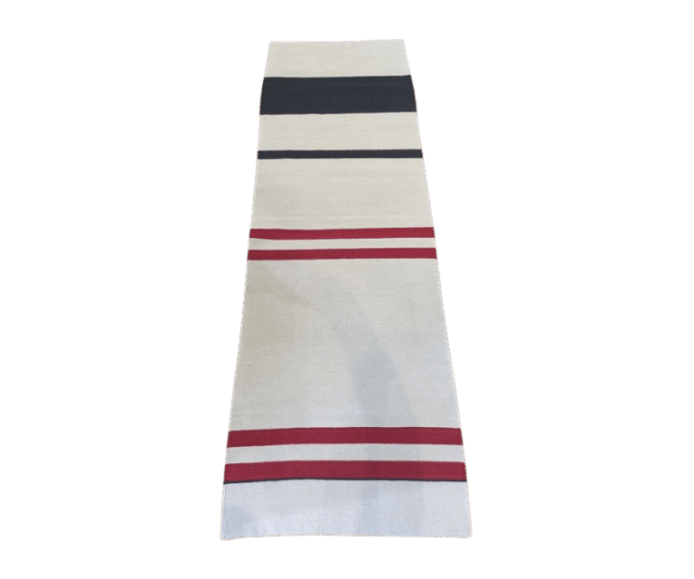 Kilim Moderne Noir et Blanc - Noka