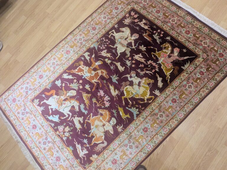 Tapis Ghoum Soie - Zireh 4