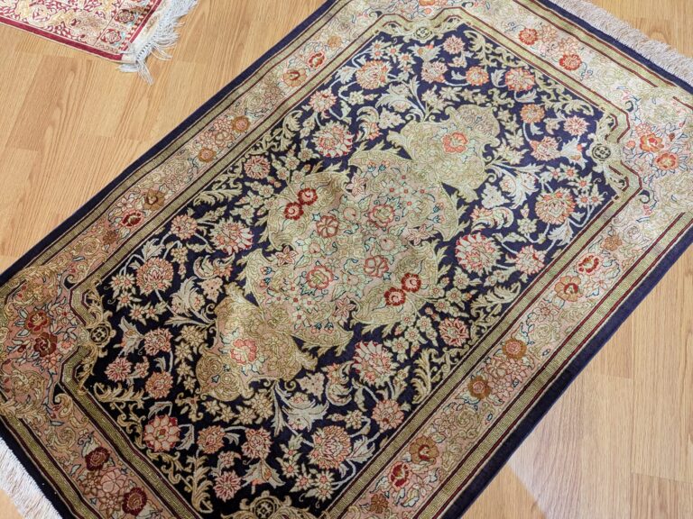 Tapis Ghoum soie - Velouran 3