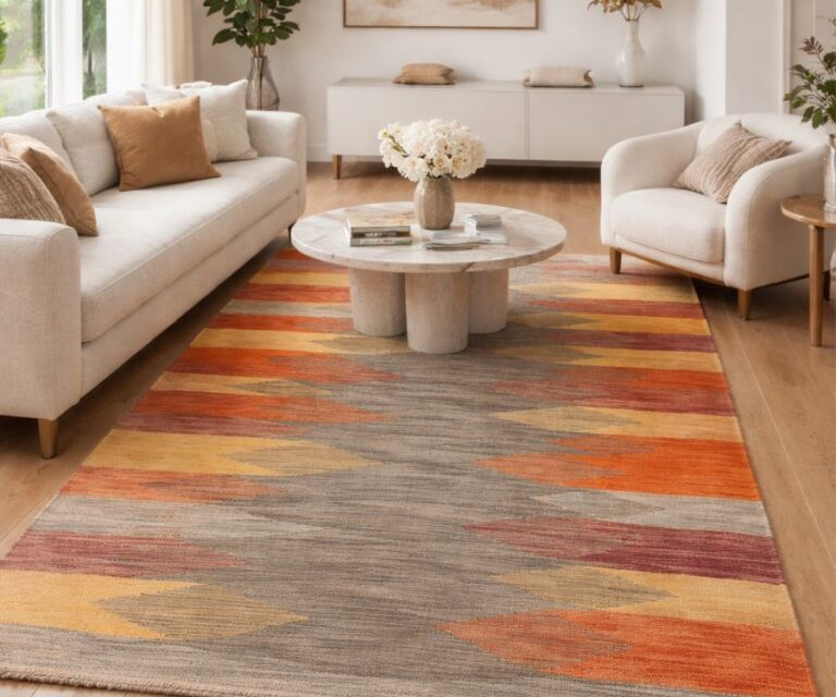 projection kilim moderne mezara lumka