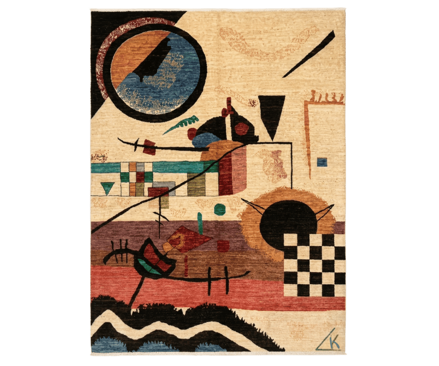 Tapis Kandinsky - Kandyr Tapis Kandinsky - Kandyr