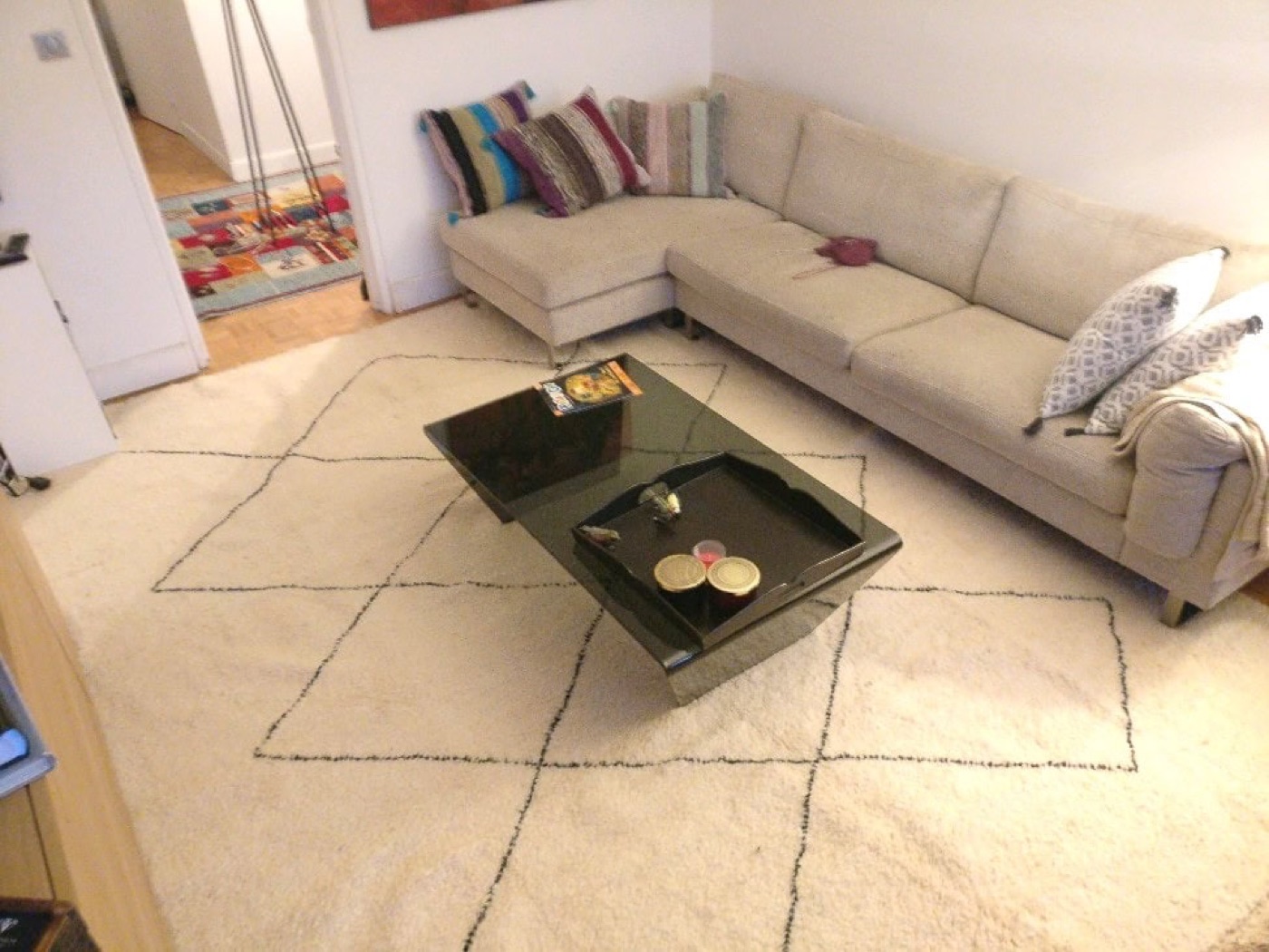 Tapis Beni Ouarain en situation
