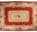 Tapis d'Aubusson à médaillon floral et bordure de roses, collection Tapis Bouznah