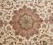 Tapis Tabriz à médaillon central en étoile et fin semis floral aux tons pastel, collection Tapis Bouznah